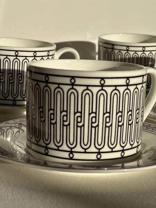 Filiżanki porcelanowe HERMÈS