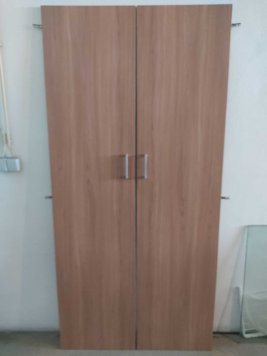 Portas de armário / roupeiro 208x50 cm efeito carvalho