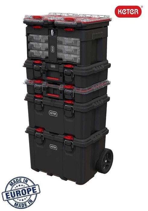 Органайзер для інструментів Keter Stack 'n' Roll чорний 251491