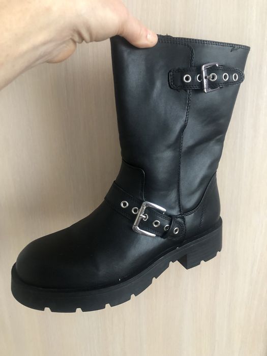 Черевики весна/осінь, підкладка фліс, нові, без дефектів, р. 38-39