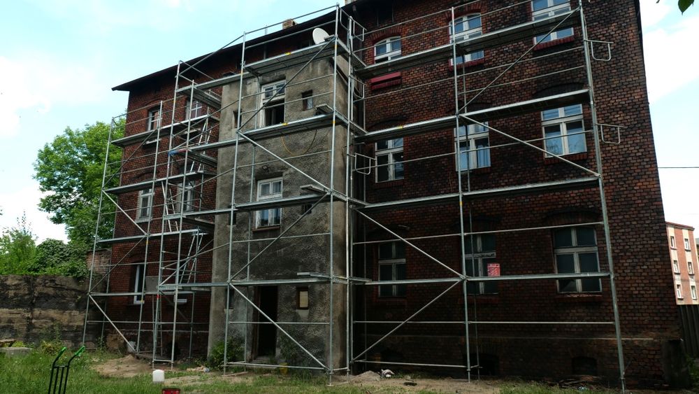 WYNAJEM RUSZTOWAŃ elewacyjne/fasadowe TRANSPORT/montaż, demontaż