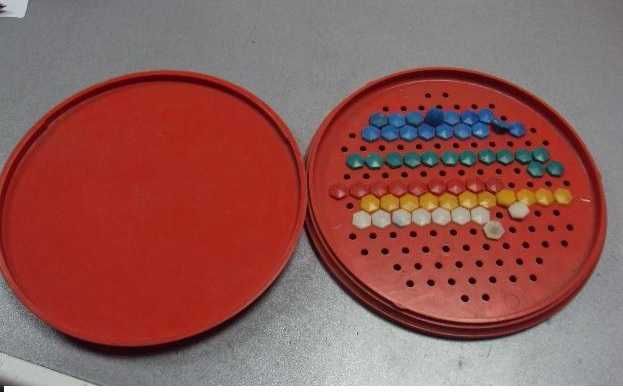 рідкісна мозаїка дитяча, ссср, вінтаж, 80-і роки,  кругла