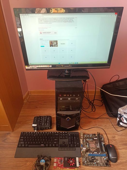 Komputer wyczyszczony zabezpieczony(cichutki). Zachęcam do kupna!!!