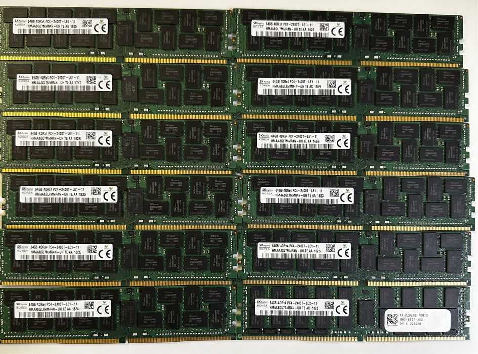 Серверна пам'ять Hynix DDR4 64gb pc4-2400 (pc4-19200)