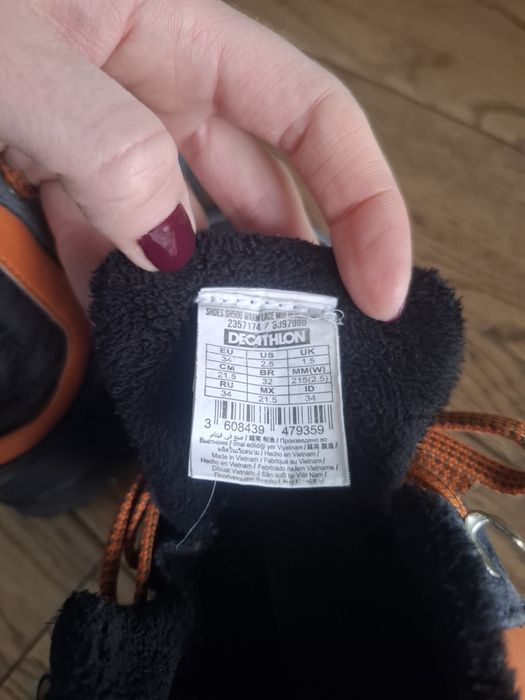 Buty zimowe Quechua r.34