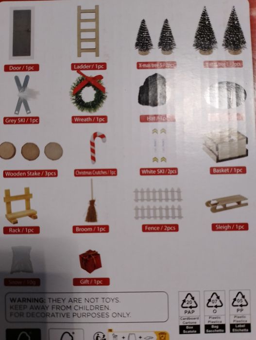 Набір декорацій до свята