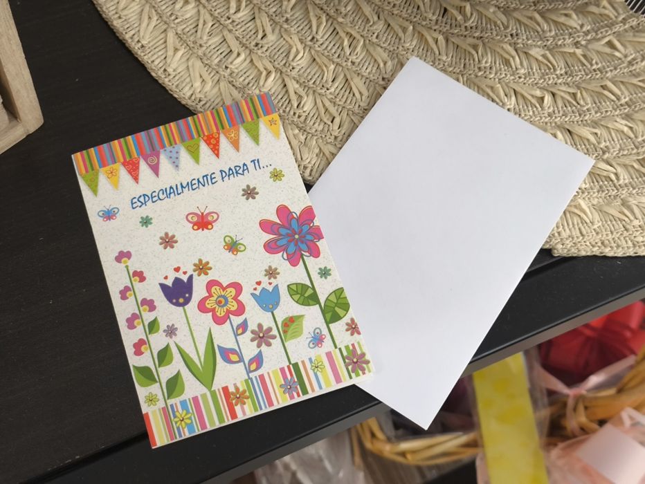400 mini cartões c/envelope
