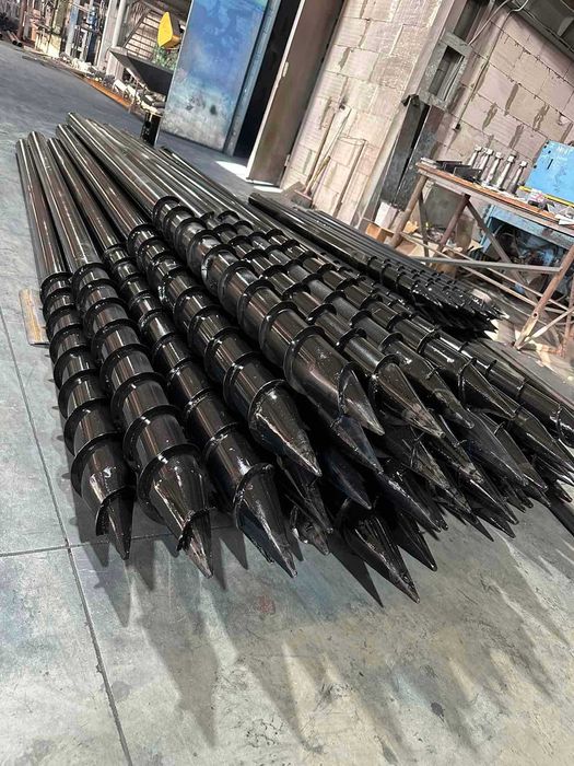 Многовитковая свая, однолопастні палі,геошурупи