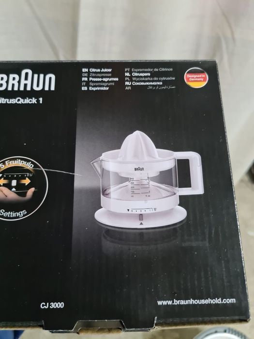 Соковыжималка Braun и Ecotec