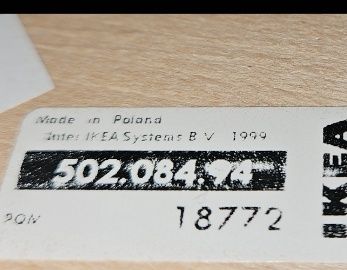 Sofa Kanapa IKEA czarna Narożna prawa lub lewa