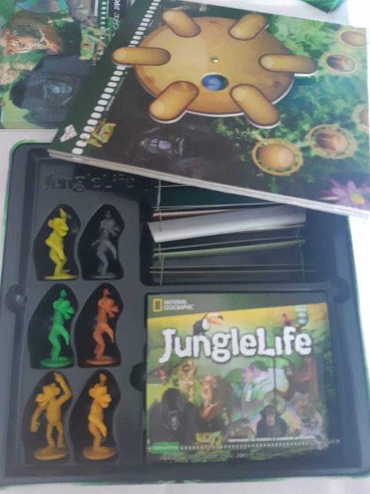 Jogo de tabuleiro JungleLife (Vida na Selva)