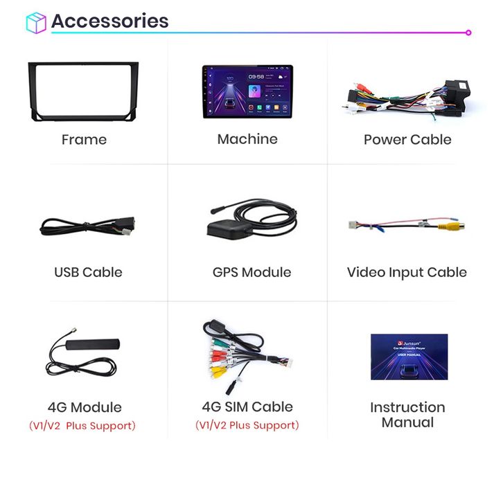 Rádio android Seat ibiza 2017-20 Carplay GPS wifi BT 2/32GB NOVO