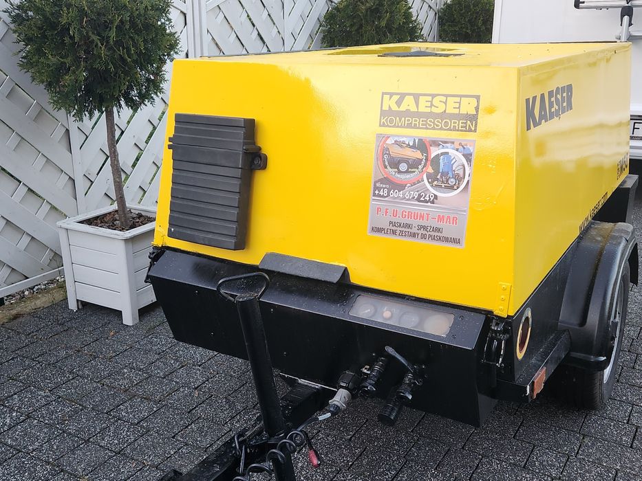 Komplet kompresor 5m/M + piaskarka 200 L nowa dostawa szkolenie gratis