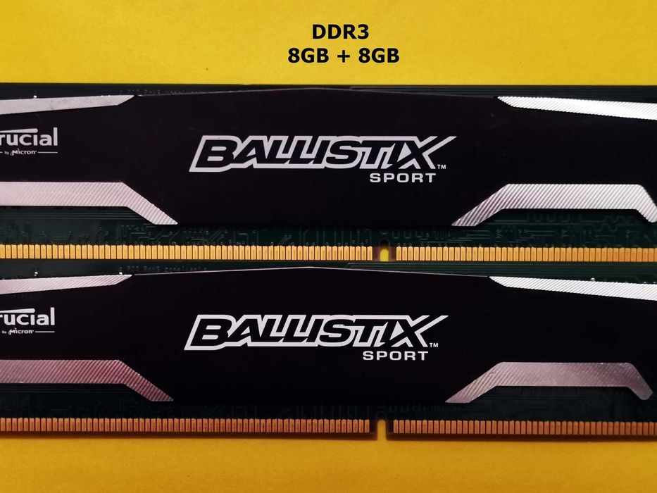 DDR3 16GB CruciaL BaLLisTiX 12800 -Komputer
