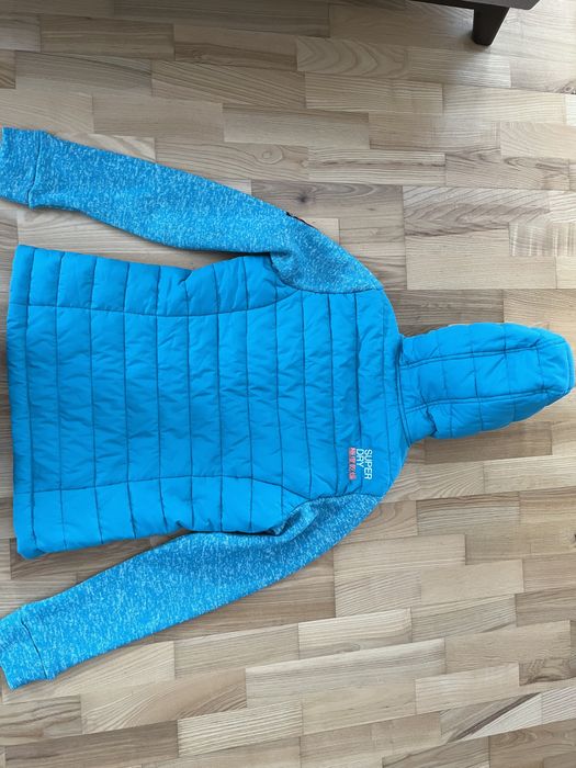 SuperDry. Kurtka bluza softshell.pikowana.rower narty