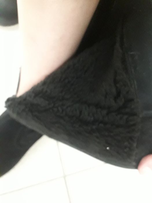 Замшеві сапоги на меху майже нові гарний стан