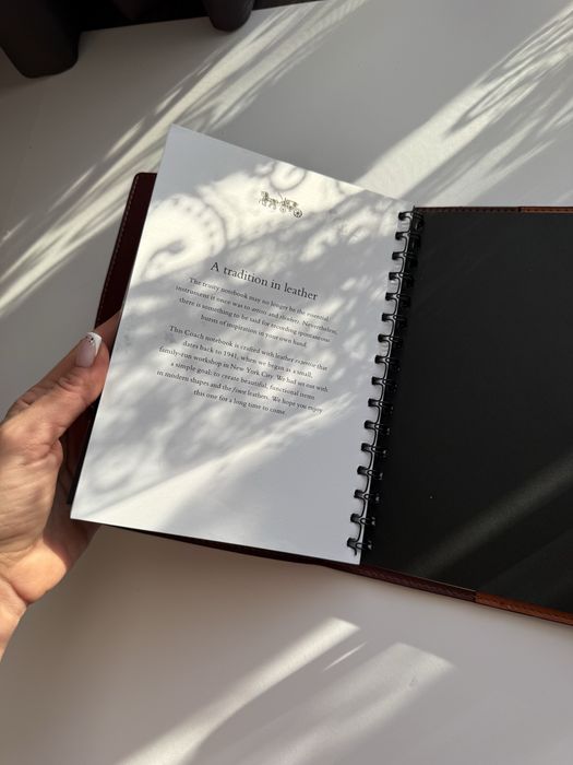 Блокнот Coach подарунок до Нового Року