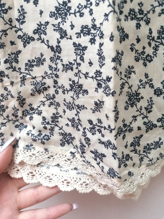 Blue Flower Blouse64398350935171124