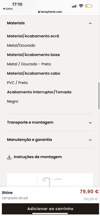 Candeeiro Kenay Home - Novo