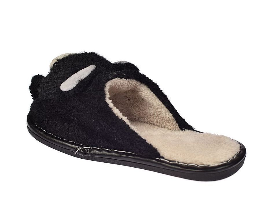 Kapcie zwierzaki pantofle domowe bambosze XC-33 BK roz 40