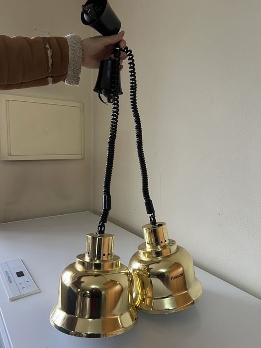 Lâmpadas de aquecimento suspensas Bartscher – conjunto de 2