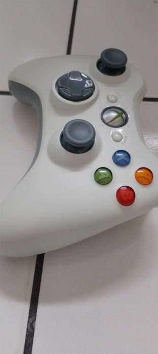 Odnowiony padło kontroler  xbox360  nowe gałki analogowe nowy koszyk na bakterie