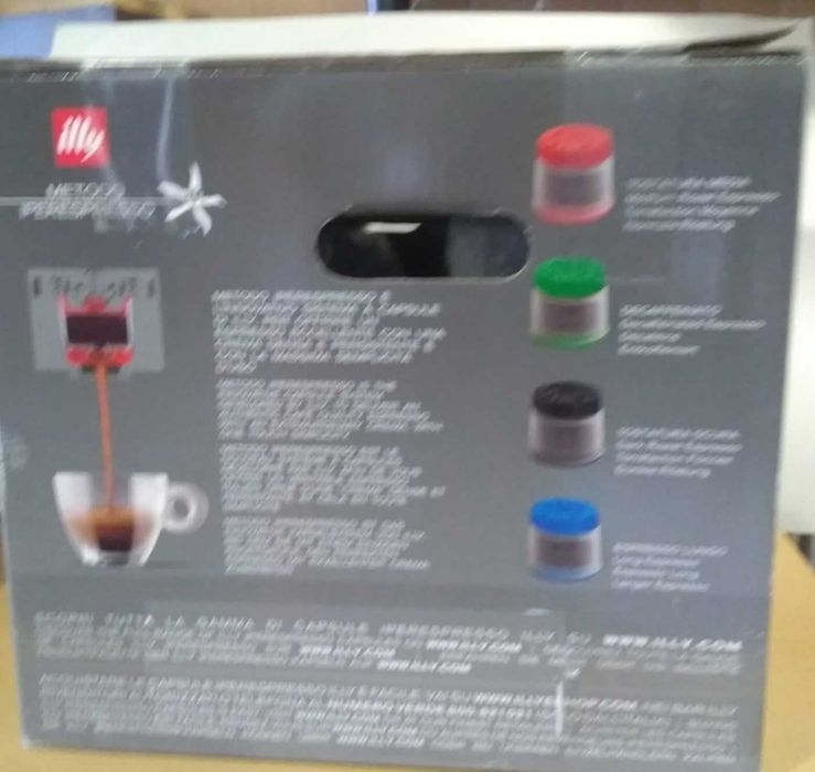 Máquina de Café Cápsulas Illy Francis Francis Y1, NOVA!