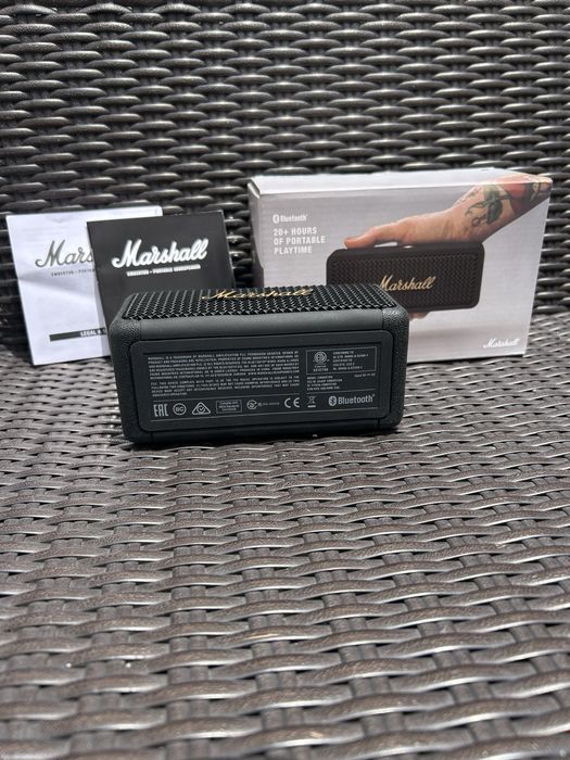 Coluna Marshall preta x dourada