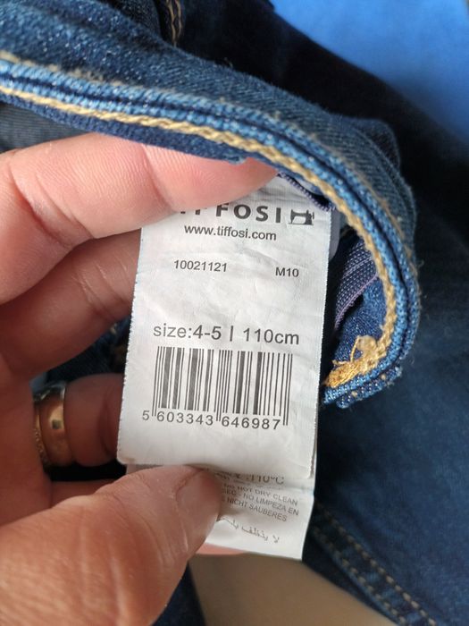 Lote 2 calções Tiffosi 4-5