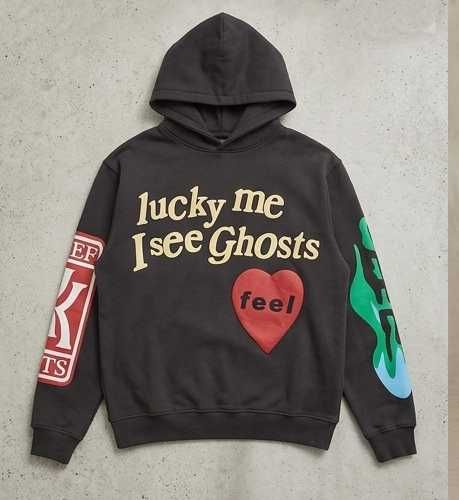 Bluza Lucky Me I See Ghosts PUFF PRINT | Gruby nadruk | XL
