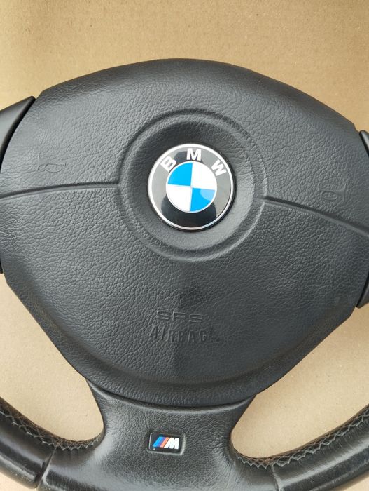 BMW E36 kierownica serducho 37 cm M pakiet wysyłka taśma poduszka