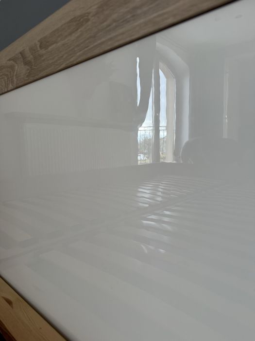 Łóżko dąb sonoma 160x200 cm + materac