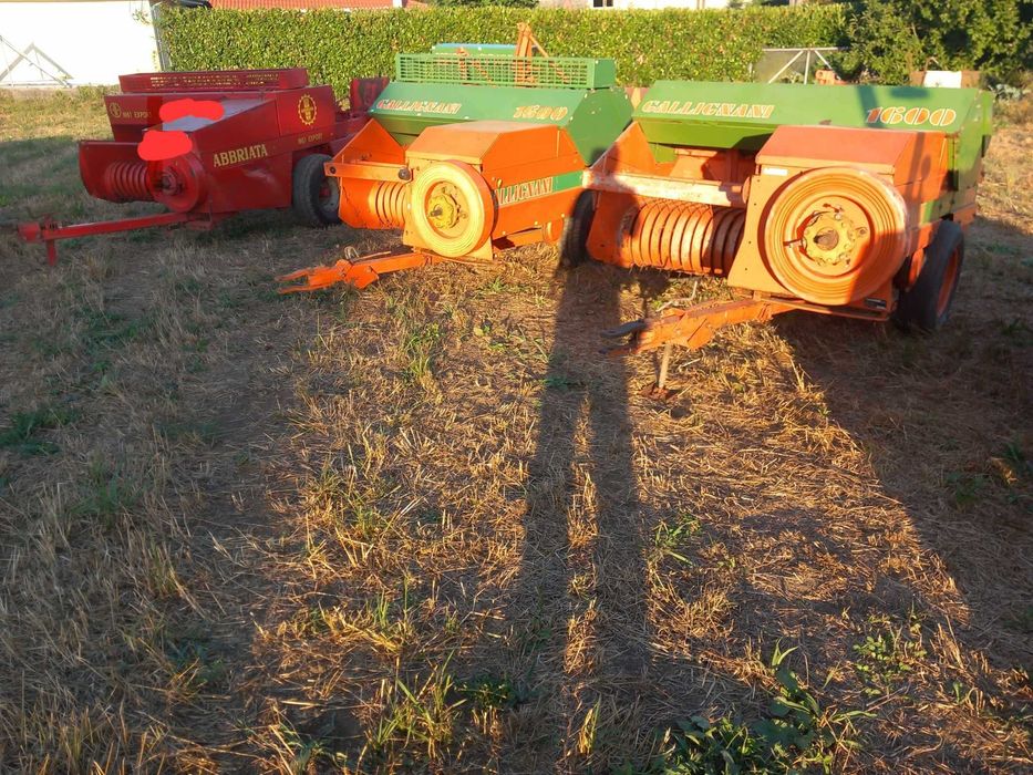 alfaias agricolas e enfardadeiras de varias marcas