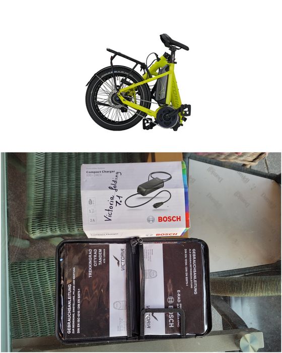 Elektryczny składak VICTORIA eFOLDING 7.1 * Bosch Active Line+ * 44km!