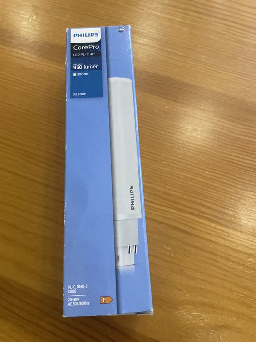 Żarówka LED Philips CorePro PLC 9W G24q-3 3000K