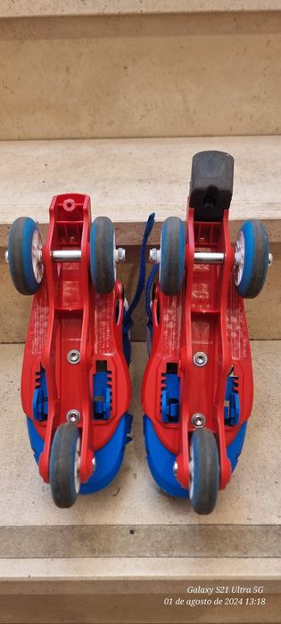 Patins criança usados.