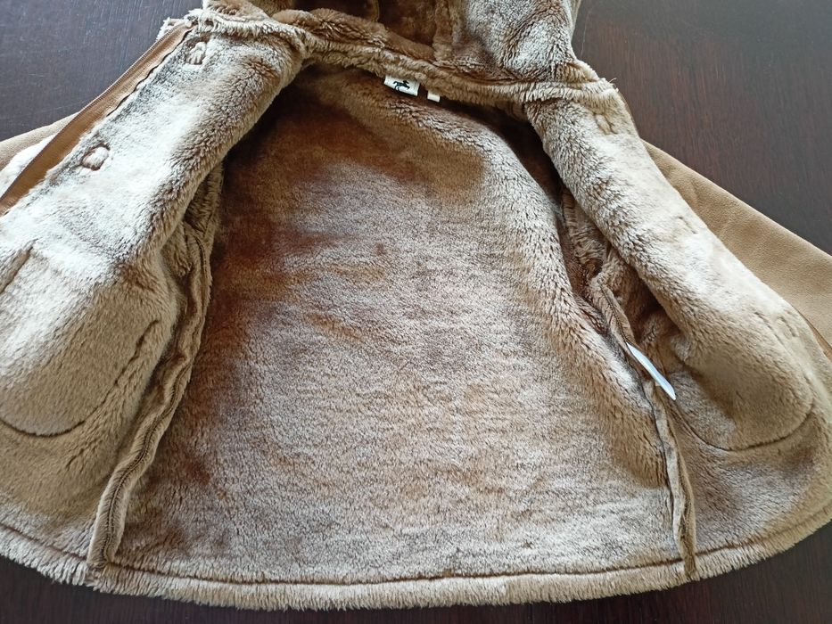 Kożuch dla dziewczynki rozm. 92