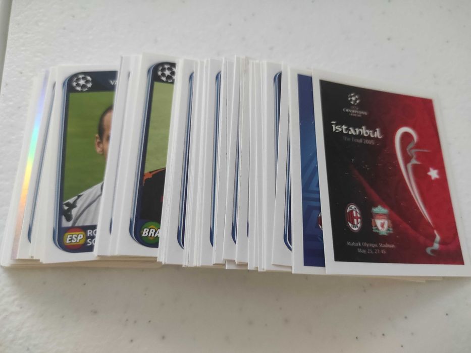 Coleção cromos UEFA Champions League 2016/17 & 19/20 & 10/11
