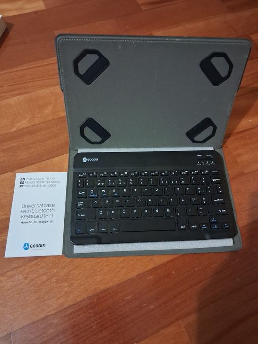 Teclado Bluetooth Goodis + Capa Universal – PT
