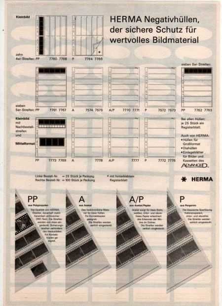 HERMA Fotophan koszulki DIN A4, na zdjęcia 13 x 18 cm