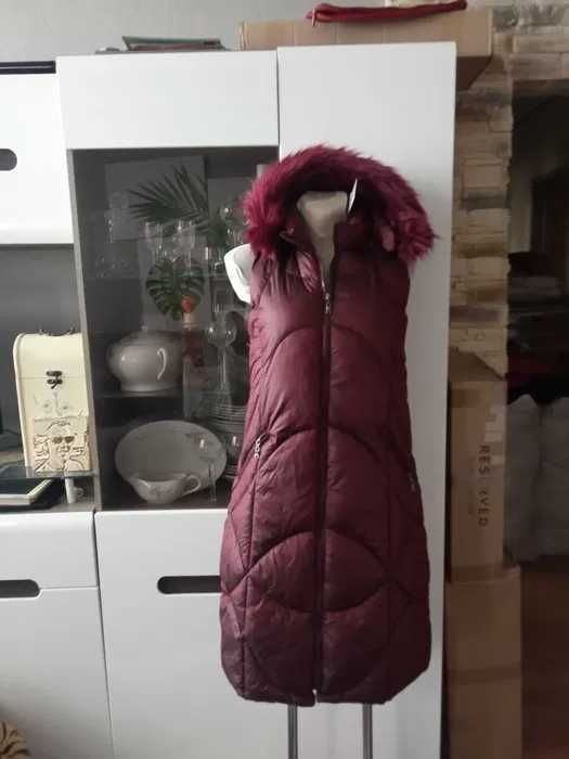 nowa, długa, piękna kamizelka - 38/40 metka