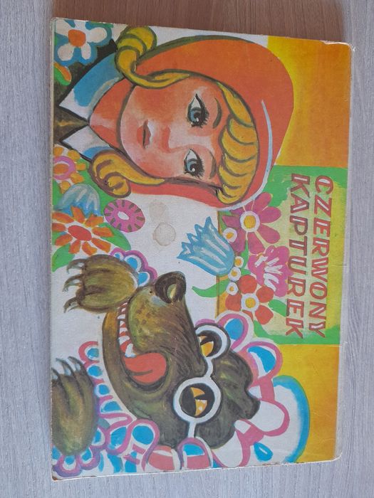 Bajka rozkładana Czerwony Kapturek  3D z PRL