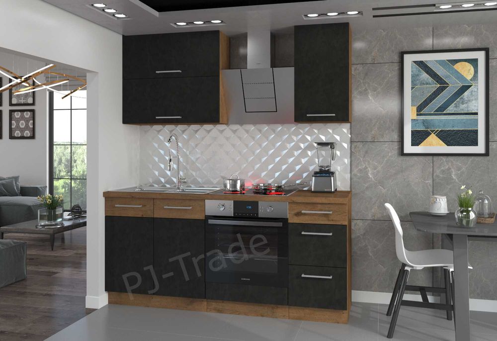 Kuchnia Vigo matera 180 cm, / dowolny układ