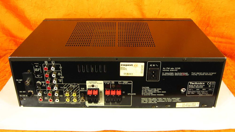 TECHNICS SA-EX310 japoński Amplituner wzmacniacz z rds jak nowy