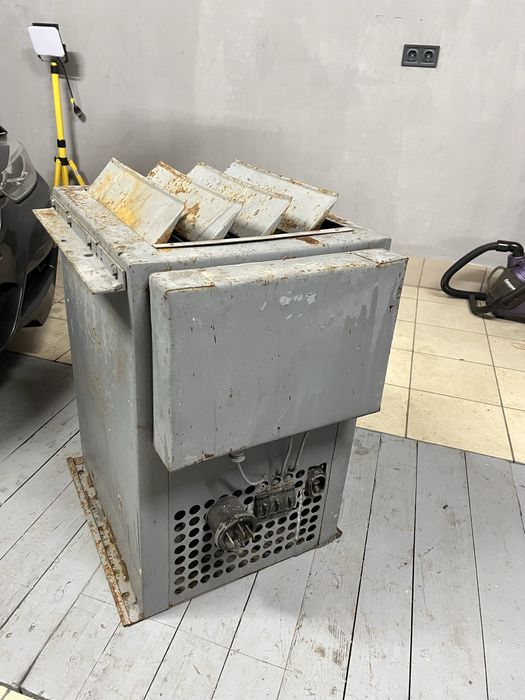 Промисловий електро обігрівач на 12кВт. 380.воль колорифер