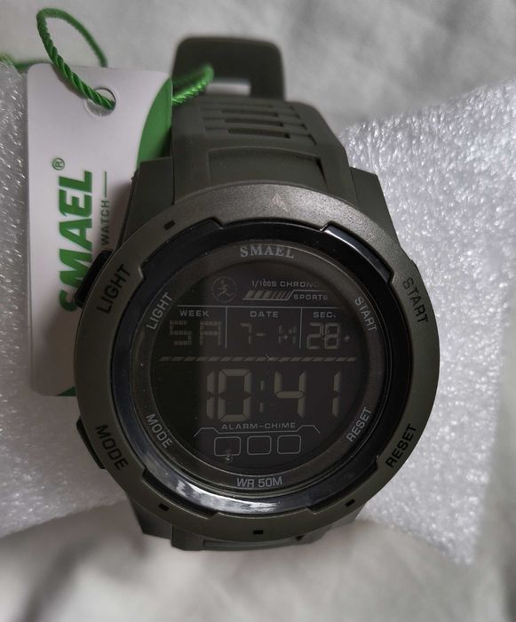 Sportowy wojskowy zegarek Smael 8105 WR50