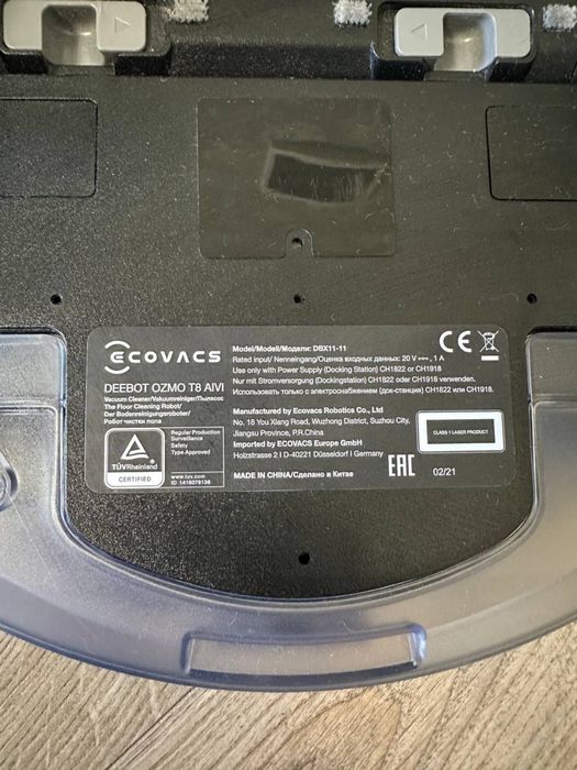 Робот пылесос Ecovacs T8 aivi