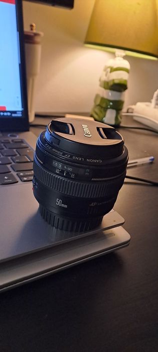 Lente Canon EF 50mm Ultra(menos de 1 ano de uso)