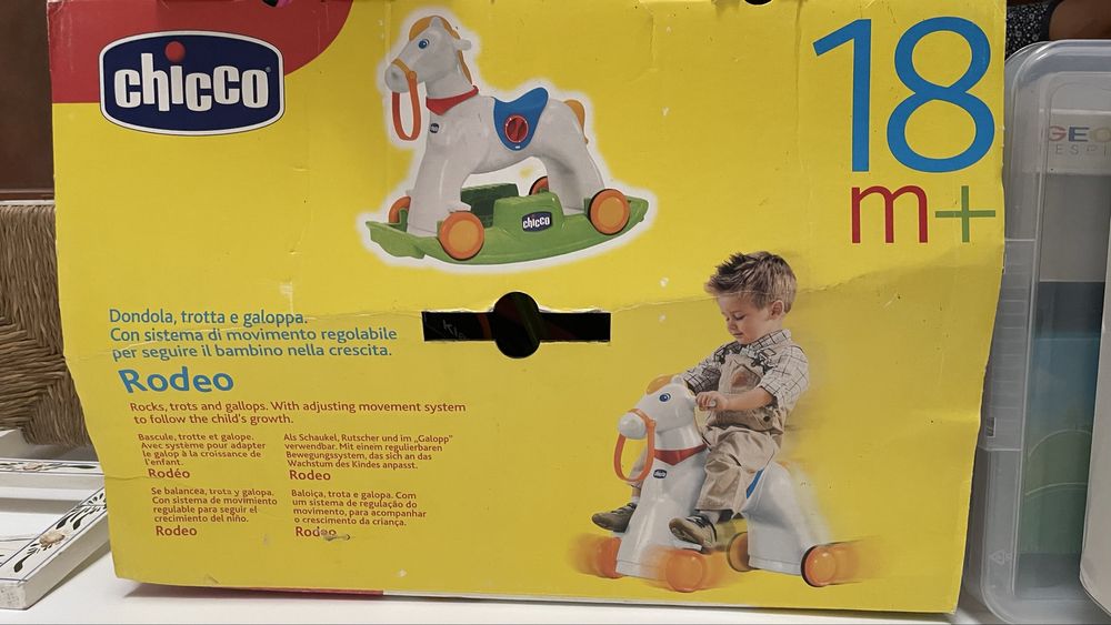 Cavalinho de baloiço da Chicco