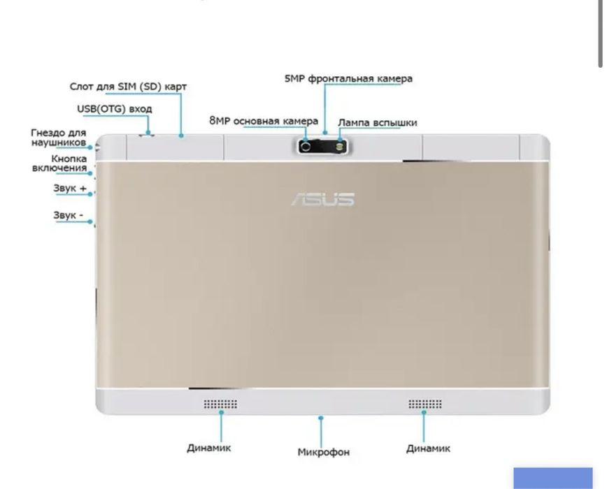 НОВИЙ Планшет ASUS Z 101 Prime полегшена версія 3GB/3G 32GB 10.1 IPS